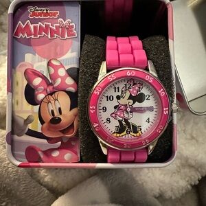 Minnie Mouse Pink Kids Watch